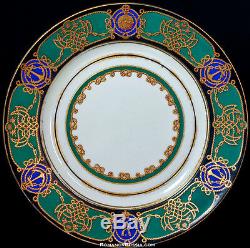 Yacht Derzhava Antique Russian Imperial Porcelain Plate